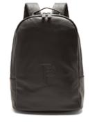 Adidas By Pogba Logo Leather Backpack