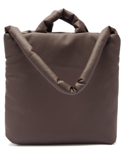 Matchesfashion.com Kassl Editions - Rubber Medium Padded Tote Bag - Womens - Brown