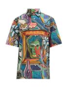 Matchesfashion.com Paul Smith - Artist Print Cotton Shirt - Mens - Multi