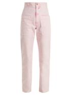 Isabel Marant Étoile Lana High-rise Straight-leg Trousers