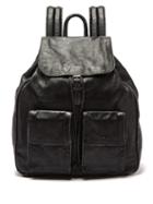 Matchesfashion.com Saint Laurent - Nino Leather Backpack - Mens - Black