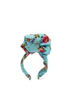 Dolce & Gabbana Floral-print Silk-blend Headband