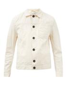 Oliver Spencer - Buffalo Patch-pocket Cotton Jacket - Mens - Beige