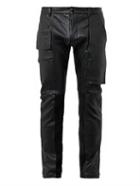 Rick Owens Memphis Leather Trousers