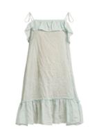 Matchesfashion.com Loup Charmant - Porto Striped Cotton Dress - Womens - Blue Multi