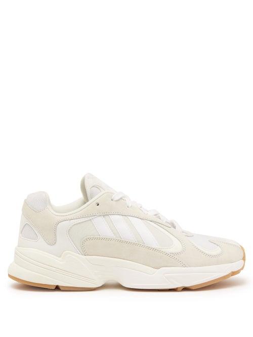 Matchesfashion.com Wardrobe. Nyc - X Adidas Yung 1 Mesh And Nubuck Trainers - Womens - White