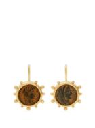 Matchesfashion.com Dubini - Constantine 18kt Gold Earrings - Womens - Bronze