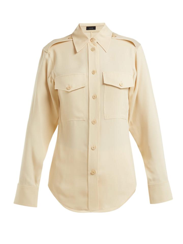 Joseph Rainer Silk-crepe Shirt