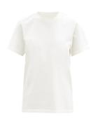 Matchesfashion.com Bottega Veneta - Sunrise Cotton-jersey T-shirt - Womens - Ivory