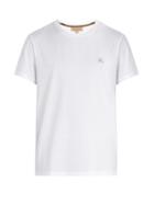 Matchesfashion.com Burberry - Logo Embroidered Cotton Jersey T Shirt - Mens - White