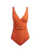 Matchesfashion.com Lisa Marie Fernandez - Yasmin Swimsuit - Womens - Orange
