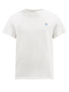 Matchesfashion.com Noma T.d. - Logo-embroidered Cotton-jersey T-shirt - Mens - White