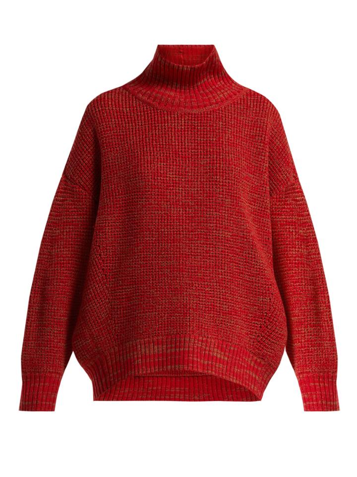 Vika Gazinskaya Oversized Wool-blend Sweater