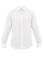 Matchesfashion.com Bourrienne Paris X - Romanesque Bourrienne-cuff Cotton-poplin Shirt - Mens - White