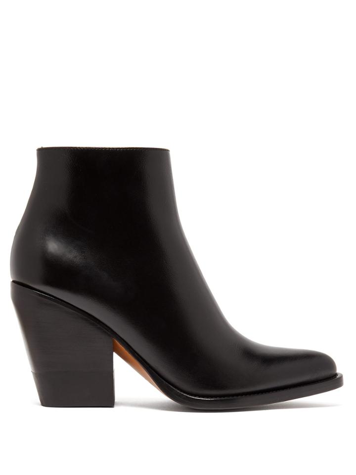 Chloé Western Leather Boots