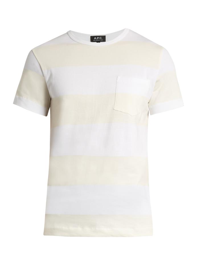 A.p.c. Road Crew-neck Cotton T-shirt