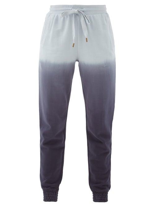 Matchesfashion.com The Upside - Alena Tie-dyed Cotton-jersey Track Pants - Womens - Blue