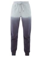 Matchesfashion.com The Upside - Alena Tie-dyed Cotton-jersey Track Pants - Womens - Blue