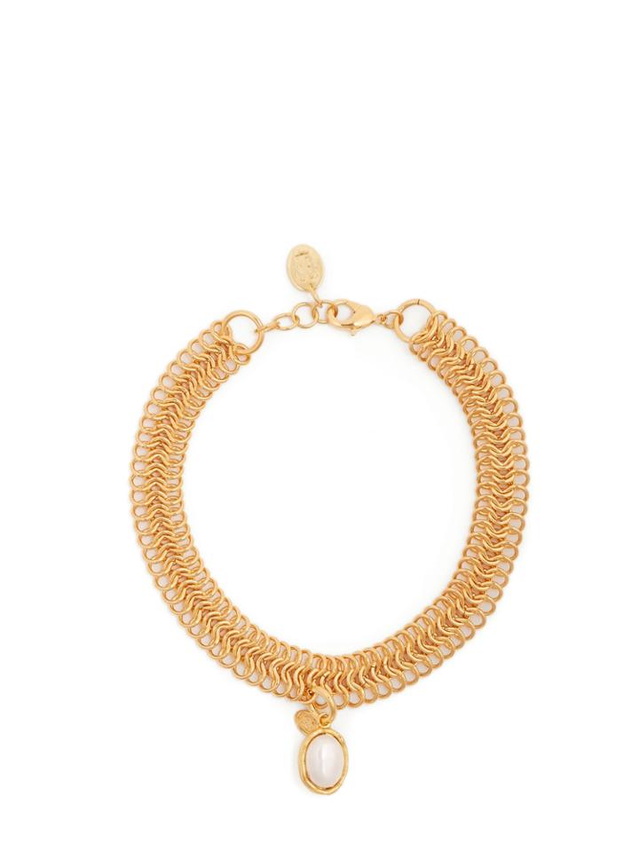 Sylvia Toledano Pearl Pendant Choker