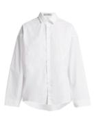 Matchesfashion.com Palmer//harding - Parallel Cotton Poplin Shirt - Womens - White
