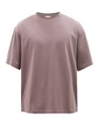 Acne Studios - Edlund Cotton-jersey T-shirt - Mens - Purple