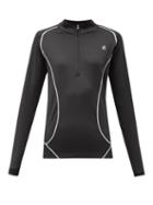 Matchesfashion.com Perfect Moment - Half Zip Technical Jersey Thermal Top - Womens - Black