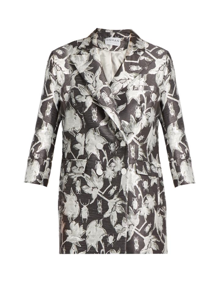 Osman Adele Floral And Bug-brocade Jacket