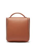 Bonastre - Zip-around Leather Wash Bag - Mens - Tan