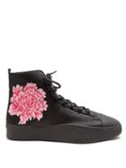 Matchesfashion.com Y-3 - X James Harden Floral Jacquard Trainers - Mens - Black
