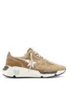 Matchesfashion.com Golden Goose - Running Sole Suede Trainers - Mens - Brown White