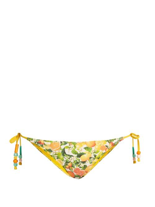 Stella Mccartney Citrus-print Side-tie Bikini Briefs