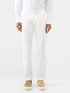 Orlebar Brown - Fallon Cotton-blend Chino Trousers - Mens - White