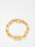 Balenciaga - B Chain Bracelet - Womens - Gold