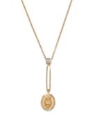 Retrouvai - Fantasy Owl Diamond & 14kt Gold Necklace - Womens - Yellow Gold