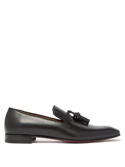 Matchesfashion.com Christian Louboutin - Dandelion Tasseled Leather Loafer - Mens - Black