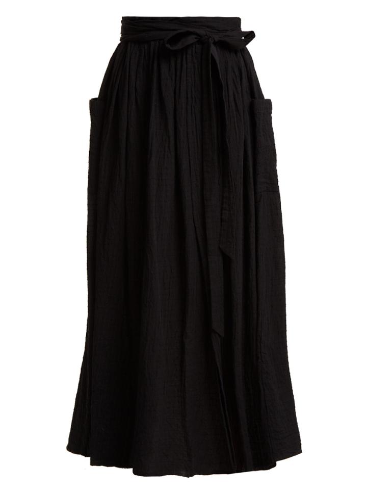 Mara Hoffman Nicola Tie-waist Organic-cotton Skirt