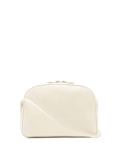 Matchesfashion.com The Row - Single Mignon Leather Cross-body Bag - Womens - Ivory