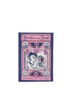 Olympia Le-tan - Beauty & The Beast Embroidered-canvas Clutch - Womens - Pink Multi
