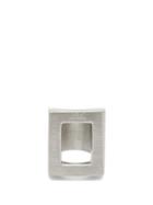 Matchesfashion.com A-cold-wall* - Open Rectangular Ring - Mens - Silver