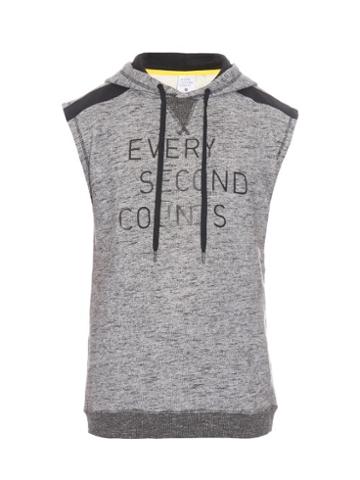 Every Second Counts Esc Sleeveless Sweatshirt