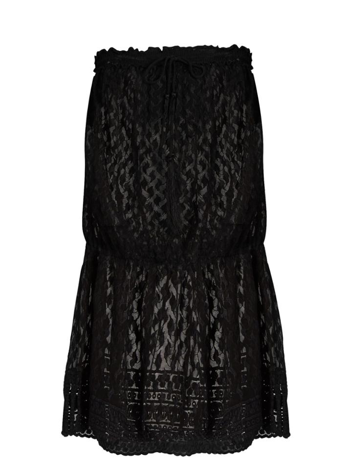 Melissa Odabash Adela Embroidered Strapless Cover-up