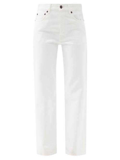 The Row - Montero Straight-leg Jeans - Womens - White
