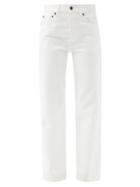 The Row - Montero Straight-leg Jeans - Womens - White