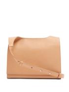 Matchesfashion.com Aesther Ekme - Messenger Grained-leather Cross-body Bag - Womens - Nude