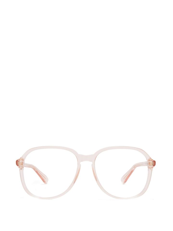 Gucci Square Frame Acetate Glasses