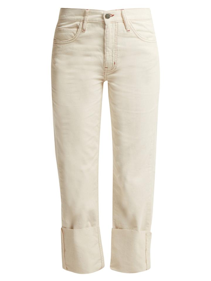 M.i.h Jeans Phoebe High-rise Corduroy Trousers