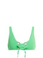 Mara Hoffman Lace-up Bikini Top