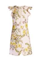 Giambattista Valli Floral-print Ruffled Crepe Dress