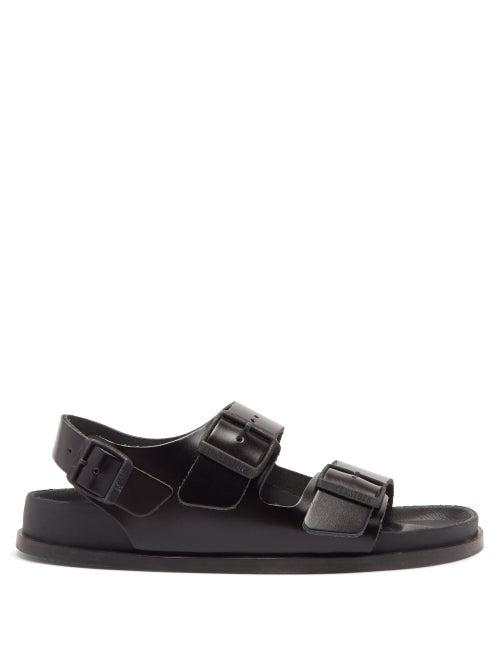 Matchesfashion.com Birkenstock 1774 - Milano Avantgarde Ankle-strap Leather Sandals - Womens - Black