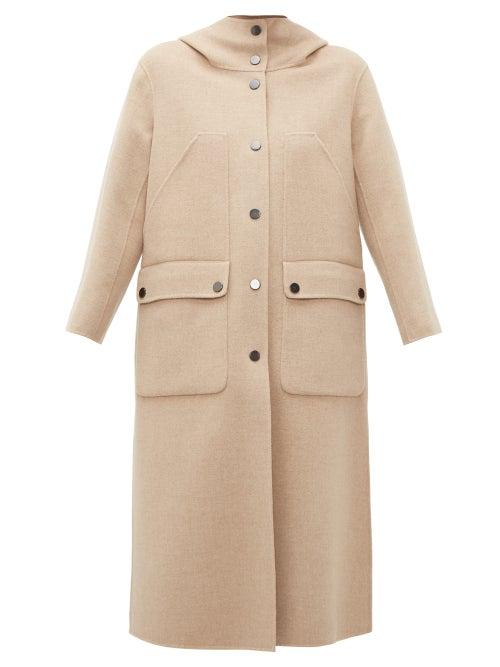Matchesfashion.com Weekend Max Mara - Tiglio Coat - Womens - Beige Multi